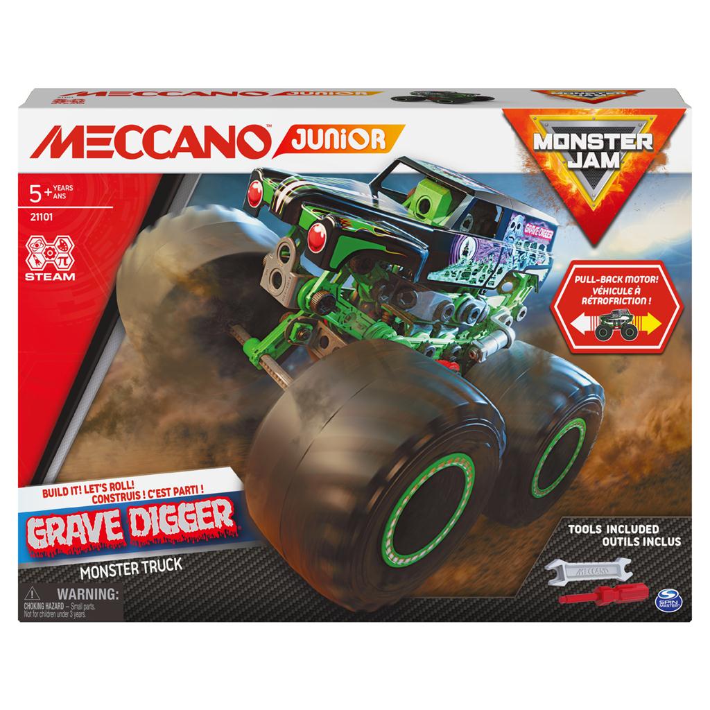 Meccano Junior, Monster Jam Grave Digger Building Kit – Theo's Toys