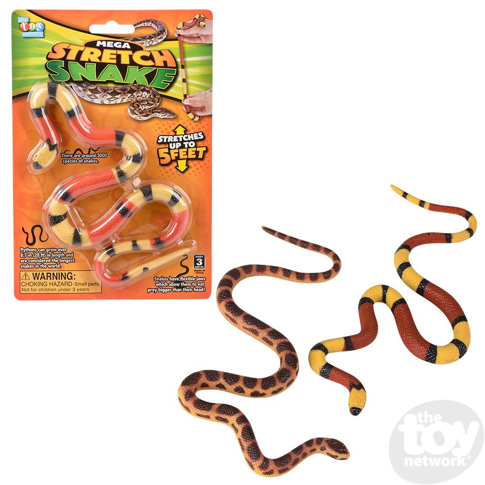 Mega Stretch Snake  Play Visions, Club Earth & Cascade Toys