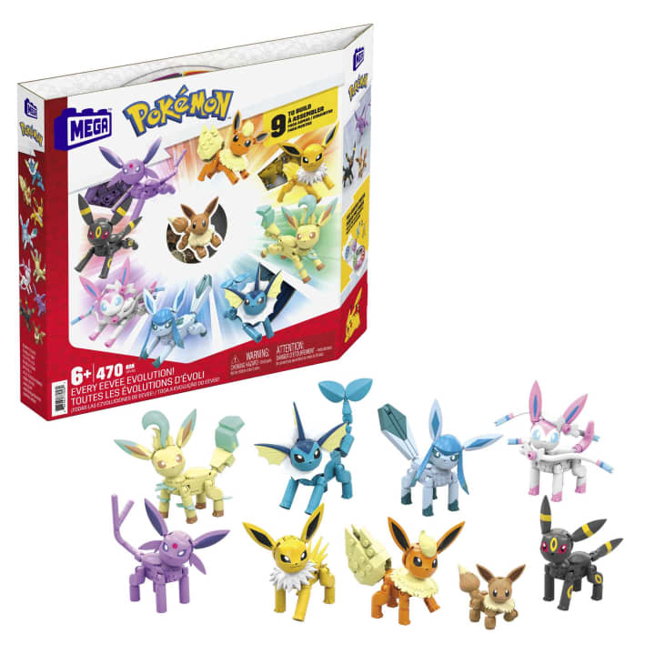  MEGA Pokémon Action Figure Building Toys Set