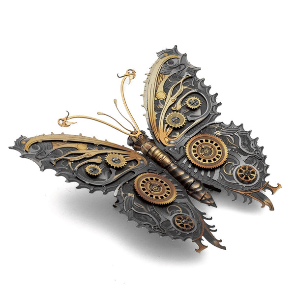 Steampunk Butterfly Full Color