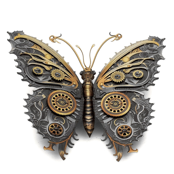 Steampunk Butterfly Full Color