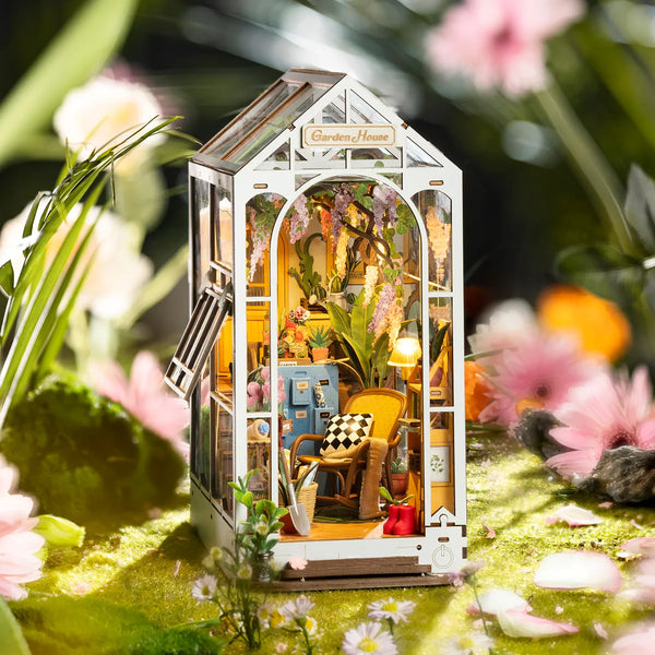 Garden Flower House Book Nook And Wonderland