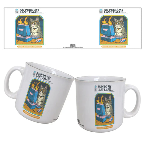 Steven Rhodes - As Per My Last Email 20oz Camper Mug