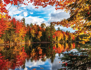 Autumn Lake 1500 Piece Jigsaw Puzzle