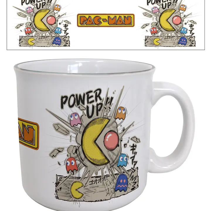 Pac-Man - Game On!-Japanese 20oz Camper Mug