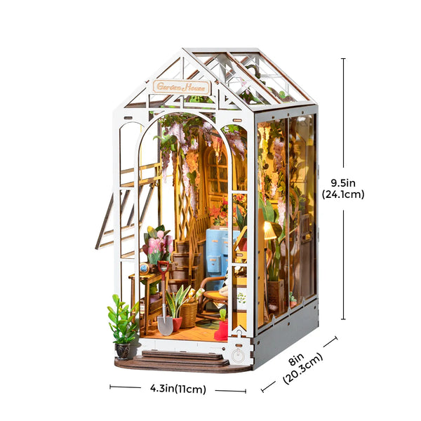 Garden Flower House Book Nook And Wonderland