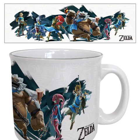 Zelda - Zelda, Link & Champion 20oz Camper Mug