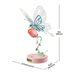 Butterfly Mechanical 3D Puzzle - Pink