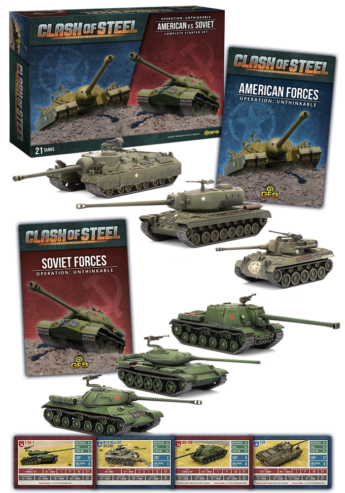 Clash Of Steel 21 Tank Starter Set