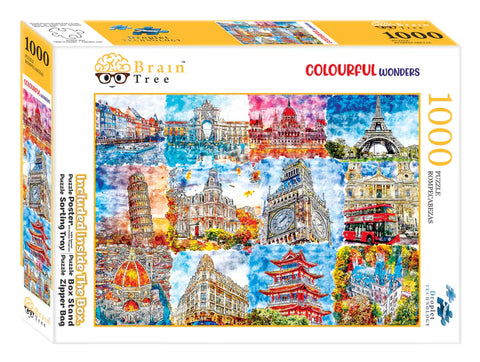 Colorfull Wonders Jigsaw Puzzle 1000 Peices