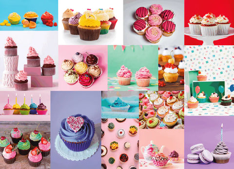 Cup Cakes Jigsaw Puzzle 500 Peices