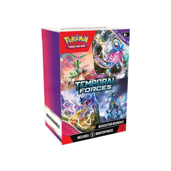 Pokémon TCG: Scarlet & Violet-Temporal Forces Booster Bundle (6 Packs)