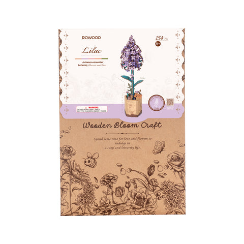 Wooden Bloom Craft - Lilac