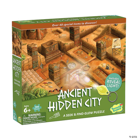Ancient City Seek & Find Glow Puzzle