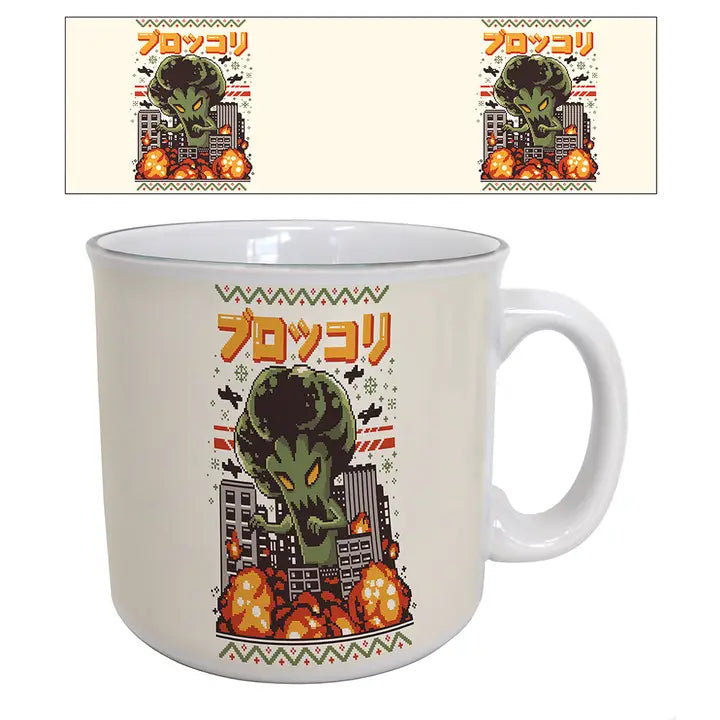 Ilustrata - Broccoli Monster 20oz Camper Mug