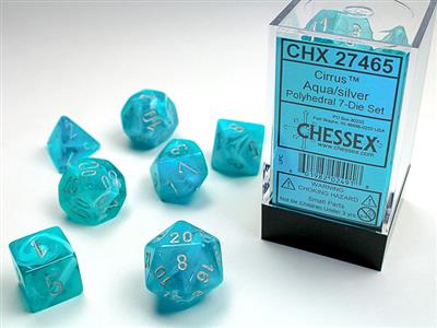 CIRRUS® POLYHEDRAL AQUA/SILVER 7-DIE SET 27465