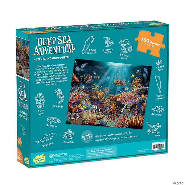 Deep Sea Adventure Seek & Find Glow Puzzle