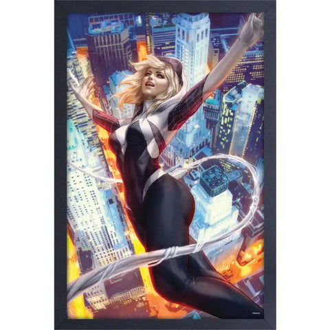 Spider-Man- Gwen Stacy Framed Print