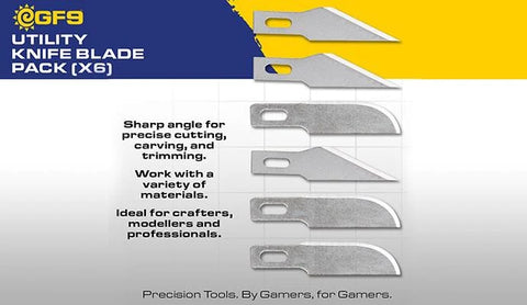 Utility Comfort Grip Knife Blade Pack