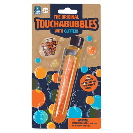 Touchable Bubbles With Glitter