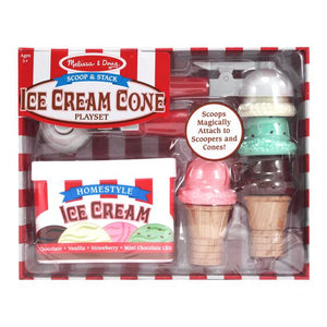 Scoop And Stack Ice Cream Cone Play Set