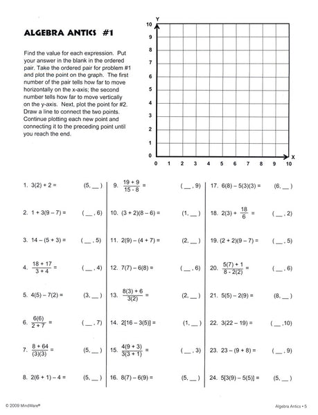 Algebra Antics