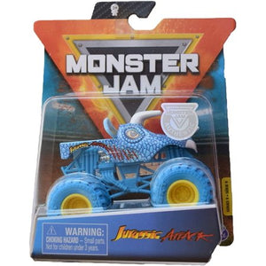 Monster Jam Jurassic Attack with Blue Tires