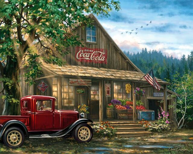 Country General Store 1000 Piece Jigsaw Puzzle