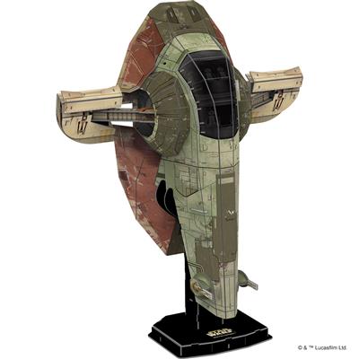 Star Wars Boba Fett's Starfighter 4D Paper Model Kit