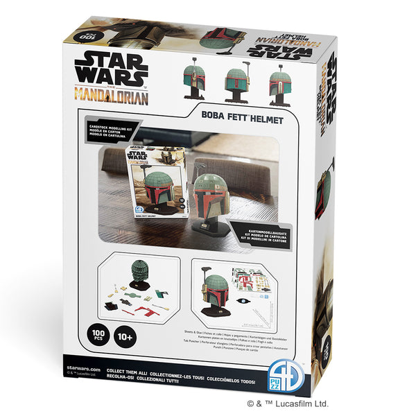 Boba Fett Helmet Paper Model Kit