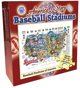 Baseball Stadiums - America's Story 550 piece puzzle