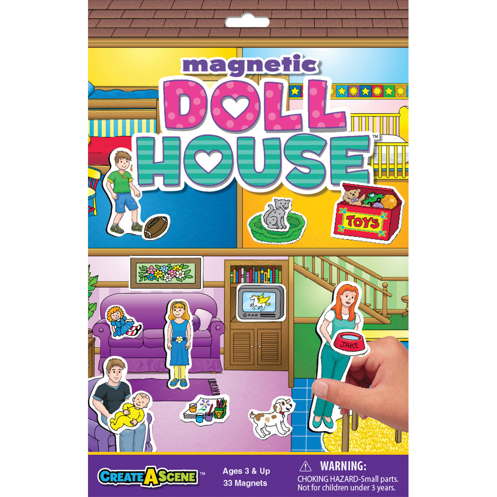 Create-A-Scene Magnetic Doll House