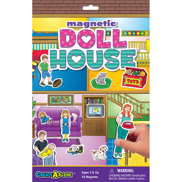 Create-A-Scene Magnetic Doll House