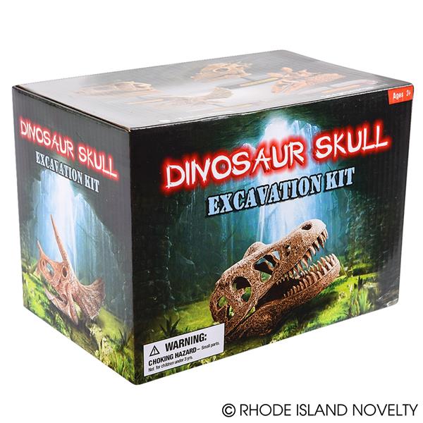 6.5” T-Rex skull dig kit