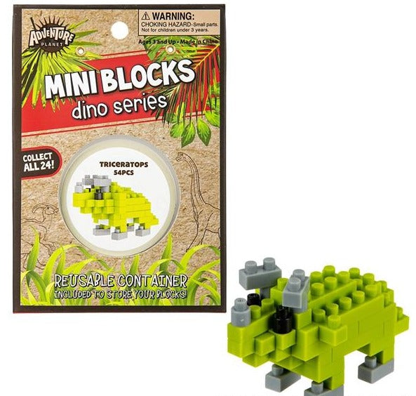 Mini Blocks Triceratops