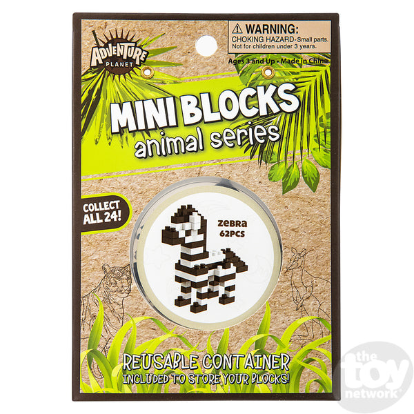 Mini Blocks Zebra