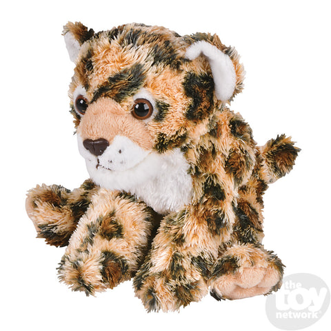 10" Mini Softimal Plush Leopard