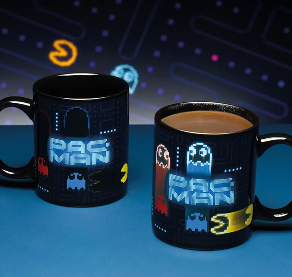 Pac Man heat changing mug