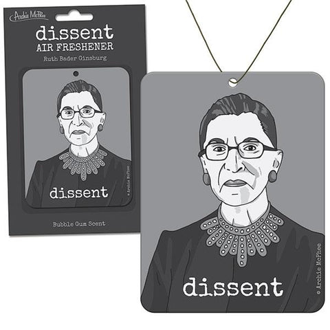 Dissent Air Freshener Ruth Bader Ginsberg