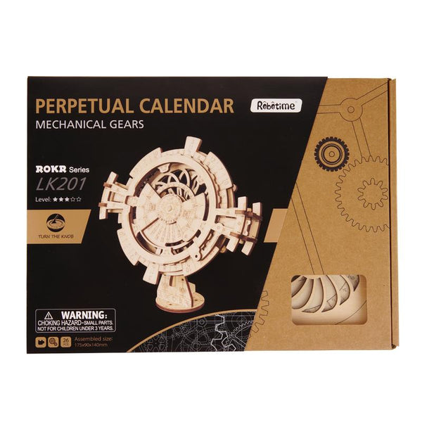 Perpetual Calendar 3D Model Desk Calendar