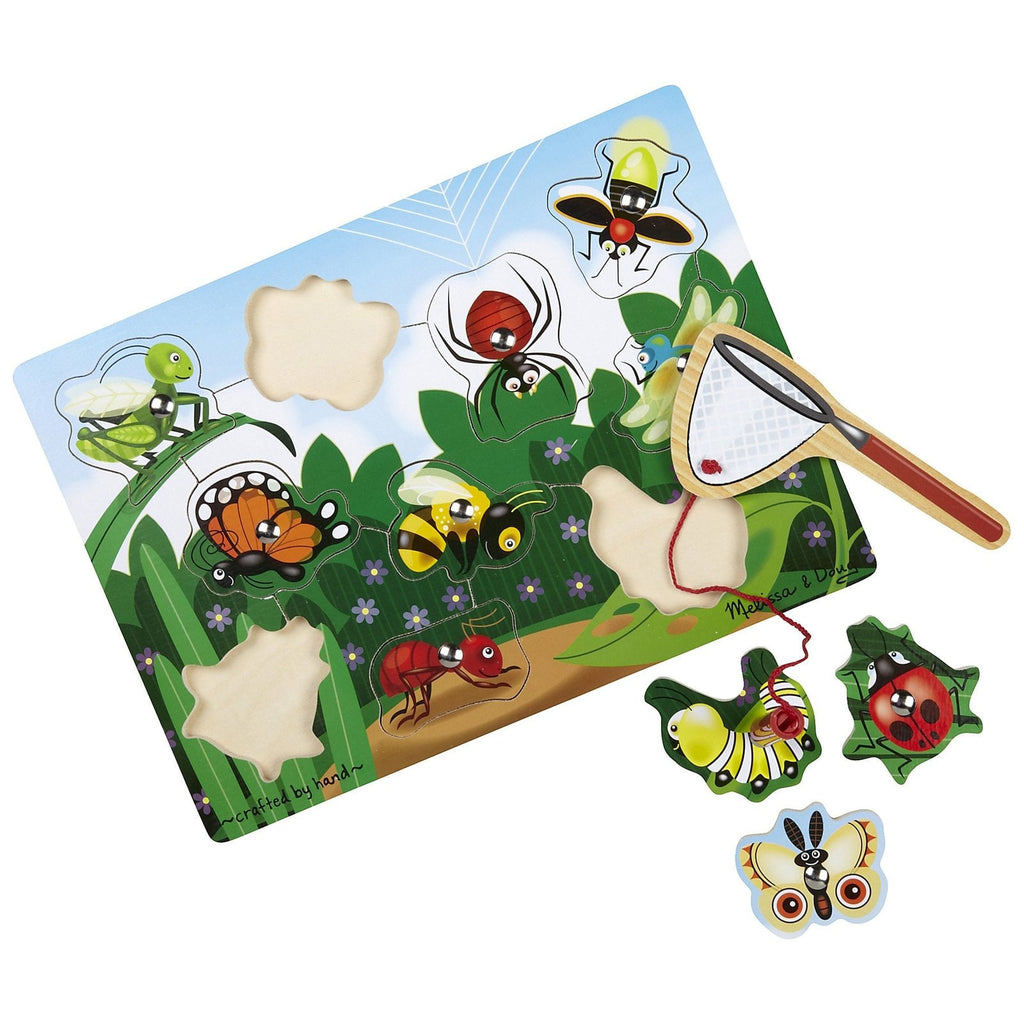 Melissa and Doug Bug-Catching Magnetic Puzzle Game