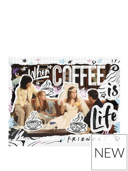 Friends - Coffee Is Life 1000 Piece Jigsaw Puzzle