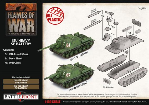 Flames Of War: ISU Heavy SP Battery