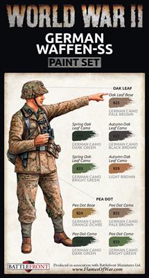 AV Vallejo Model Color Set - Waffen SS Camouflage