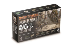 WWII German Infantry Paint Set