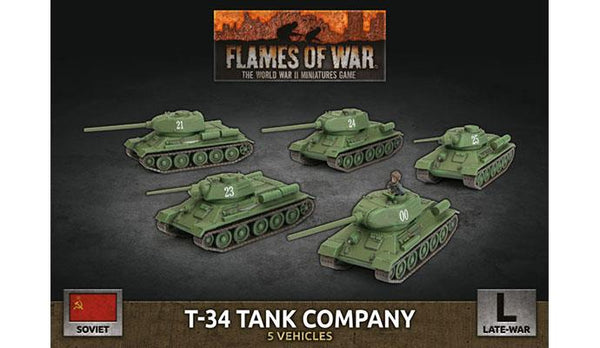Flames Of War: T-34 Tank Company