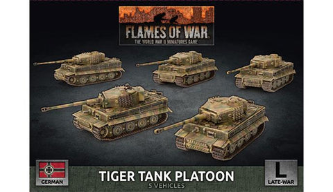 Flames Of War: Tiger Tank Platoon