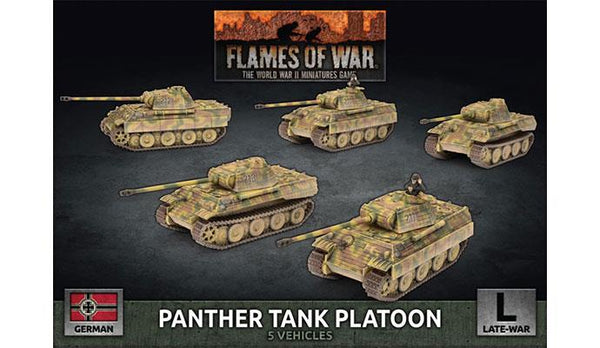 Flames Of War: Panther A Tank Platoon