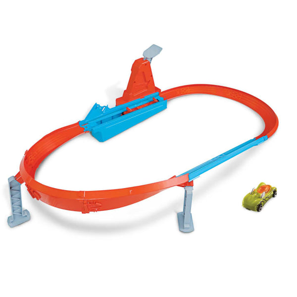 Hot Wheels Rapid Raceway Champion Action Speed Boost Oval Track