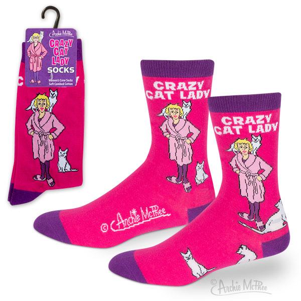 Crazy Cat Lady Socks
